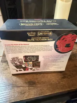 Pokemon Center Exclusive Lost Origin ETB Factory Sealed Sword & Shield - Image 3