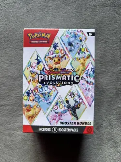 Pokemon TCG Prismatic Evolutions Booster Bundle 6 Packs New Factory Sealed - Image 1
