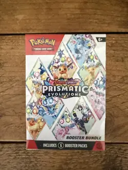 Pokemon TCG Prismatic Evolutions Booster Bundle Brand New Factory Sealed - Image 1