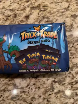 2024 Pokemon Trick or Trade Booster Bundle - 80 Mini Packs - Factory Sealed - Image 3
