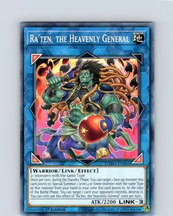 Yu-Gi-Oh Ra'ten The Heavenly General DAMA-EN084 1st Edition Common Card NM - Image 1