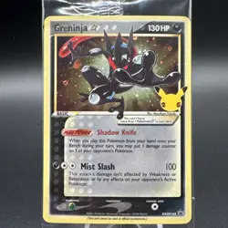 Greninja Gold Star Sealed Promo SWSH144 Celebrations ETB Pokemon TCG - Image 1