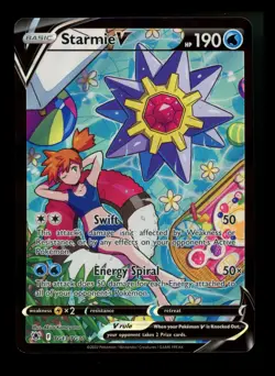 Starmie V TG13/TG30 Astral Radiance 2022 Trainer Gallery Pokemon Card TCG - Image 1