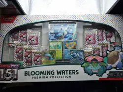 POKEMON TCG SCARLET & VIOLET 151 BLOOMING WATERS PREMIUM COLLECTION | IN HAND - Image 1