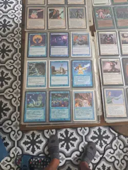 Massive Vintage MTG Card Collection Lot 1000 Cards 60 Pages Binder Sleeves - Image 2