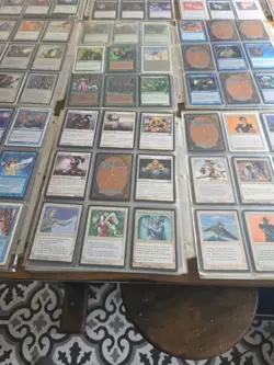 Massive Vintage MTG Card Collection Lot 1000 Cards 60 Pages Binder Sleeves - Image 3