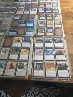 Massive Vintage MTG Card Collection Lot 1000 Cards 60 Pages Binder Sleeves - Image 4