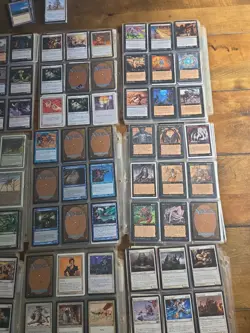 Massive Vintage MTG Card Collection Lot 1000 Cards 60 Pages Binder Sleeves - Image 5