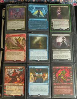 MTG Binder Collection — 540 Cards — Rares/Mythics/Foils/Full-Art Lands/Commander - Image 2