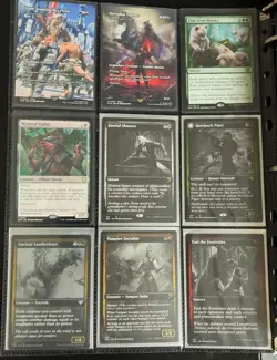 MTG Binder Collection — 540 Cards — Rares/Mythics/Foils/Full-Art Lands/Commander - Image 3