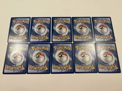 Yuka Morii Pokemon Card Lot - Lot Of 10 Cards - NM/LP - 2 Reverse Holos - Image 4