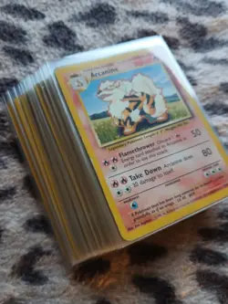 Base Set Pokemon Card Bundle Bulk Collection Lot 38 Old Cards 1999 D - Image 1