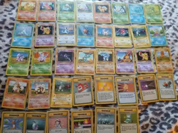 Base Set Pokemon Card Bundle Bulk Collection Lot 38 Old Cards 1999 D - Image 2