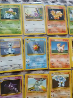 Base Set Pokemon Card Bundle Bulk Collection Lot 38 Old Cards 1999 D - Image 4
