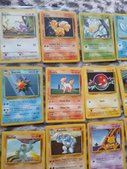 Base Set Pokemon Card Bundle Bulk Collection Lot 38 Old Cards 1999 D - Image 5