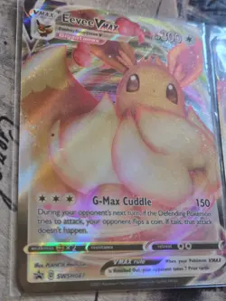 Pokemon TCG Eevee VMAX & Glaceon VMAX Promo Card Lot — 2 Card Bundle - Image 3