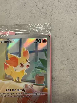 Fennekin MEP 080 | Sealed Pokemon Center Stamped Black Star Promo | English - Image 3