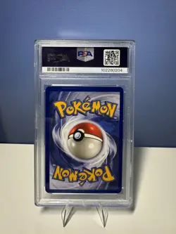 Pokemon TCG Blastoise Holo Unlimited Rare Card Base Set 2/102 PSA 7 Near Mint - Image 2