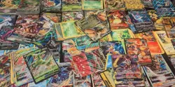 Promo Jumbo Pokemon Cards 5 random cards no doubles - Image 1