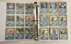 Pokemon Vintage 9 Foil/500 Card Binder Lot Base Jungle Fossil 1999 WOTC - Image 3