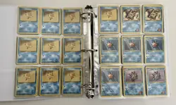 Pokemon Vintage 9 Foil/500 Card Binder Lot Base Jungle Fossil 1999 WOTC - Image 5