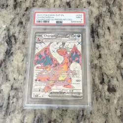 The Pokemon Company Charizard ex 056 SVP 2023 EN PSA 9 Holo Promo Tera - Image 1