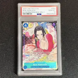 One Piece 2025 Boa Hancock ST17-004 SR Illustration Box Vol.1 GEM MINT PSA 10 - Image 1