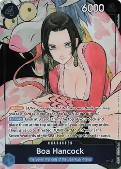 Boa Hancock (Illustration Box Vol.1) OP-PR ST17-004 Foil SR NM One Piece Promoti - Image 1