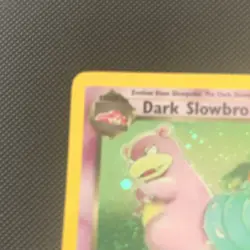 Pokemon TCG Dark Slowbro 12/82 1st Edition Holo Team Rocket Rare WOTC Near Mint - Image 2