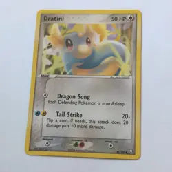 Dratini 53/109 EX Team Rocket Returns 2004 50 HP Eng Pokemon TCG Pokemon Card NM - Image 1