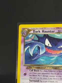 Pokemon TCG Dark Haunter Non-Holo Uncommon Neo Destiny 36/105 WOTC Vintage LP+ - Image 3