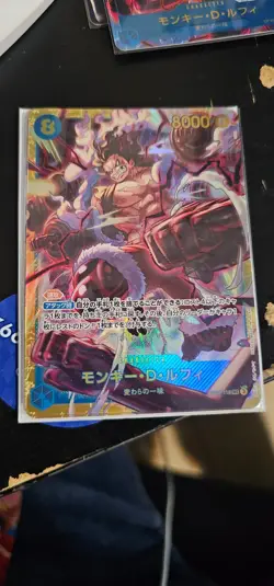 Monkey D. Luffy OP11-118 SEC A Fist of Divine Speed ONE PIECE Card Game Japanese - Image 1