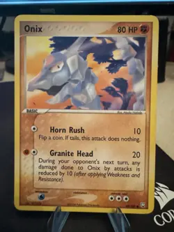 Pokemon TCG Onix 69/109 Ex Team Rocket Returns Common LP - Image 1