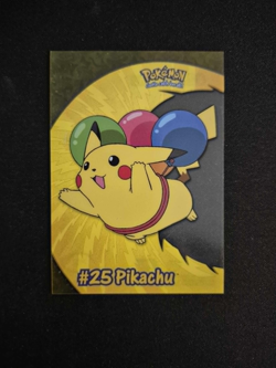 Pikachu Topps Clear Card #25 - Pokemon Topps 2000 TV Animation NM - Image 1