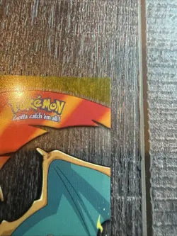 Charizard #06 PC3 Clear Topps TV Animation 2000 Pokemon Card Clear Plastic MP - Image 3