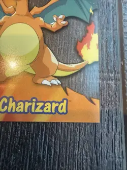 Charizard #06 PC3 Clear Topps TV Animation 2000 Pokemon Card Clear Plastic MP - Image 4