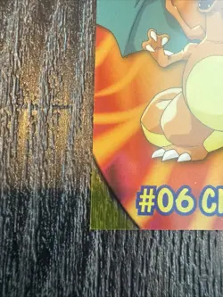 Charizard #06 PC3 Clear Topps TV Animation 2000 Pokemon Card Clear Plastic MP - Image 5