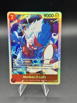 One Piece Monkey D. Luffy ST31-004 SR Starter Deck Holo English NM - Image 1