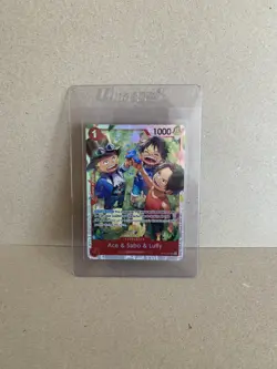 One Piece TCG | Ace & Sabo & Luffy OP13-007 | SR | English | NM - Image 1