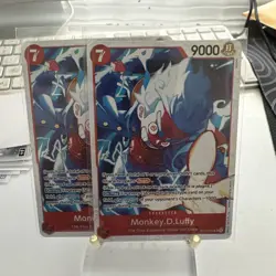 Monkey D Luffy SR ST31-004 Start Deck Red Luffy ONE PIECE Card Leader Foil - Image 1