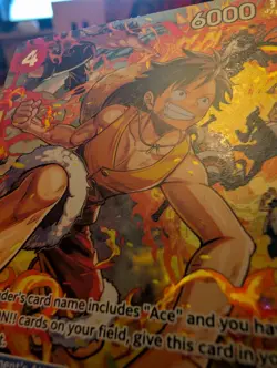 One Piece TCG Monkey D. Luffy OP16-015 SR Alt Art Foil - English - Image 2