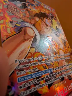 One Piece TCG Monkey D. Luffy OP16-015 SR Alt Art Foil - English - Image 4