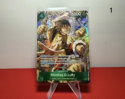One Piece CG: Monkey D. Luffy ST30-012 SR Parallel Start Deck EX - English NM - Image 1