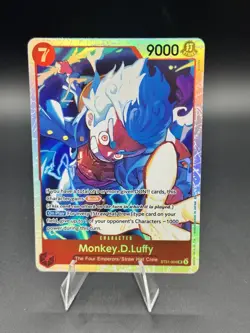 One Piece Monkey D. Luffy ST31-004 SR Starter Deck Holo English NM - Image 1