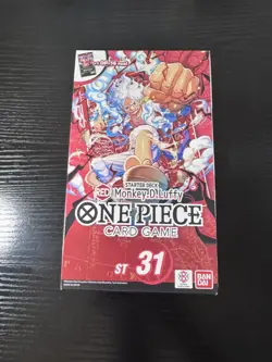 One Piece Card Game Starter Deck ST 31 - Monkey D. Luffy - English + Pack Bandai - Image 1