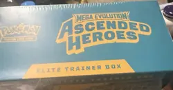 Pokemon Mega Evolution Ascended Heroes Elite Trainer Box ETB BRAND NEW SEALED - Image 3