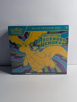 Pokemon Ascended Heroes Elite Trainer Box (ETB) NEW/FACTORY SEALED *Small Rip - Image 1
