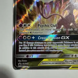 Espeon & Deoxys GX TAG TEAM Promo Holo SM240 English Pokemon TCG MP - Image 5