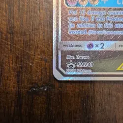 Espeon & Deoxys GX TAG TEAM Promo Holo SM240 English Pokemon TCG MP - Image 5