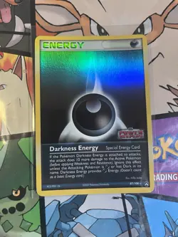 Darkness Energy 87/108 2007 EX Power Keepers Reverse Holo Rare Pokemon Card Nm - Image 1